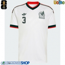 Maglie da calcio Messico Cesar Montes #3 Seconda Maglia Mondiali 2026  Manica Corta